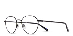 EYE'M Round Eyeglasses in Black – Product Photo 5