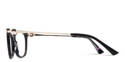 EYE'M Cat-Eye Eyeglasses in Black – Product Photo 3