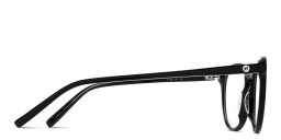 Shop EYE'M Round Eyeglasses in Black online.