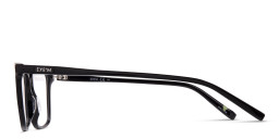 Shop EYE'M Square Eyeglasses in Black online.