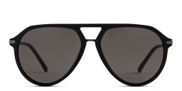 EYE'M Aviator Sunglasses in Black/Grey – Product Photo 1