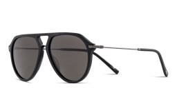 EYE'M Aviator Sunglasses in Black – Product Photo 5