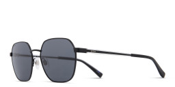 EYE'M Irregular Sunglasses in Black – Product Photo 5