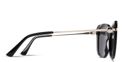 EYE'M Square Sunglasses in Black – Product Photo 4