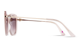 EYE'M Square Sunglasses in Nude – Product Photo 3