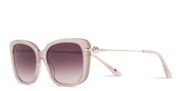 EYE'M Square Sunglasses in Nude – Product Photo 5
