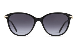 EYE'M Cat-Eye Sunglasses in Black – Product Photo 1