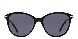 EYE'M Cat-Eye Sunglasses in Black/Grey – Product Photo 2