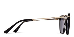 EYE'M Cat-Eye Sunglasses in Black – Product Photo 4