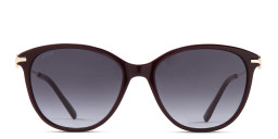 EYE'M Cat-Eye Sunglasses in Red – Product Photo 1