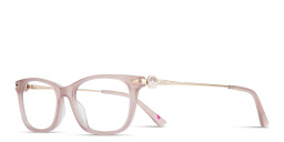 EYE'M Rectangle Eyeglasses in Nude – Product Photo 4
