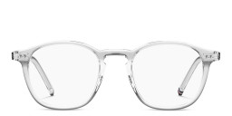 Shop Tommy Hilfiger Round Eyeglasses in Clear online.