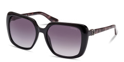 Shop Guess G Logo Oversized Square Sunglasses in Black online.
