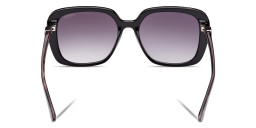 Shop Guess G Logo Oversized Square Sunglasses in Black online.
