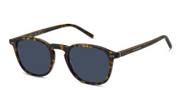 Tommy Hilfiger Round Sunglasses in Havana – Product Photo 2