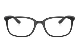 Ray-Ban Optics Unisex Pillow Eyeglasses in Shiny Black – Product Photo 1