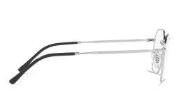 تسوق نظارات طبية جيم بإطار غير منتظم للجنسين راي بان بلون فضي أونلاين.