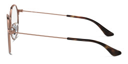 Shop Ray-Ban Junior Jack Optics Kids Irregular Eyeglasses in Brown online.