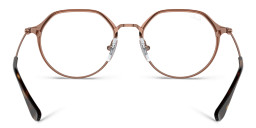 Shop Ray-Ban Junior Jack Optics Kids Irregular Eyeglasses in Brown online.