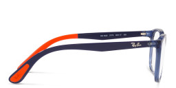 Ray-Ban Junior Kids Pillow Eyeglasses in Blue – Product Photo 3