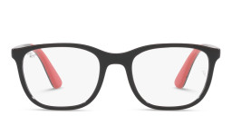 Ray-Ban Junior Kids Pillow Eyeglasses in Black – Product Photo 1