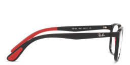 Ray-Ban Junior Kids Pillow Eyeglasses in Black – Product Photo 3