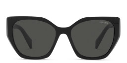 Shop PRADA Pillow Sunglasses in Black online.