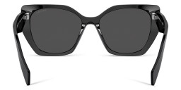 Shop PRADA Pillow Sunglasses in Black online.