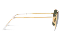 Ray-Ban Jim Unisex Irregular Sunglasses in Gold – Product Photo 3