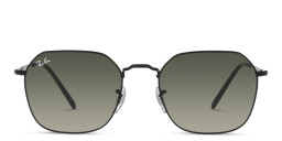 Shop Ray-Ban Jim Unisex Irregular Sunglasses in Black online.