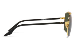 Ray-Ban Unisex Square Sunglasses in Black – Product Photo 3