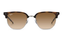 Ray-Ban Unisex Irregular Sunglasses in Havana/Clear Gradient Brown – Product Photo 2