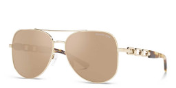 Michael Kors Chianti Pilot Sunglasses in Gold – Product Photo 2