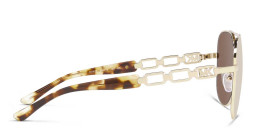 Michael Kors Chianti Pilot Sunglasses in Gold – Product Photo 3