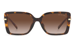 Michael Kors Rectangle Sunglasses in Gold – Product Photo 1