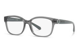 Armani Exchange Rectangle Eyeglasses in Transparent Green – Product Photo 2