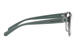 Armani Exchange Rectangle Eyeglasses in Transparent Green – Product Photo 3