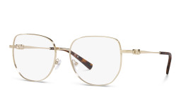 Michael Kors Square Eyeglasses in Gold – Product Photo 2