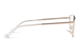 Michael Kors Rectangle Eyeglasses in Rose Gold – Product Photo 3