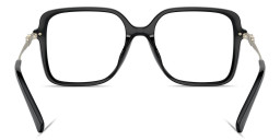 Michael Kors Dolonne Oversized Square Eyeglasses in Black – Product Photo 4