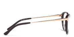 Michael Kors Cat-Eye Eyeglasses in Black Gold – Product Photo 3