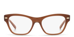 Vogue Eyewear Cat-Eye Eyeglasses in Brown – Product Photo 1