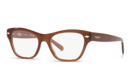 Vogue Eyewear Cat-Eye Eyeglasses in Brown – Product Photo 2