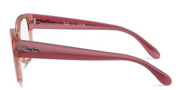 Ray-Ban Optics Unisex Square Eyeglasses in Pink – Product Photo 3