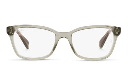 Shop Ray-Ban Junior Kids Square Eyeglasses in Grey online.