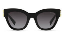Shop MIU MIU Cat-Eye Sunglasses in Black online.