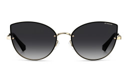 Polaroid Cat-Eye Sunglasses in Gold – Product Photo 1