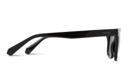 Shop Polaroid Square Sunglasses in Black online.