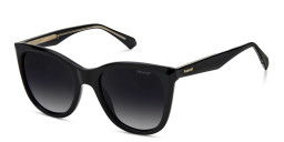 Polaroid Oversized Square Sunglasses in Black – Product Photo 2