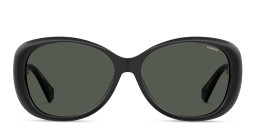 Polaroid Square Sunglasses in Black – Product Photo 1